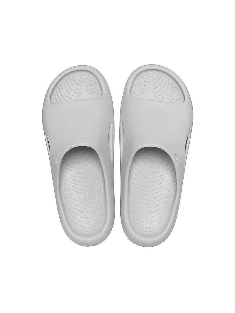 CROCS | Badepantoffeln Mellow Recovery Slide | hellgrau