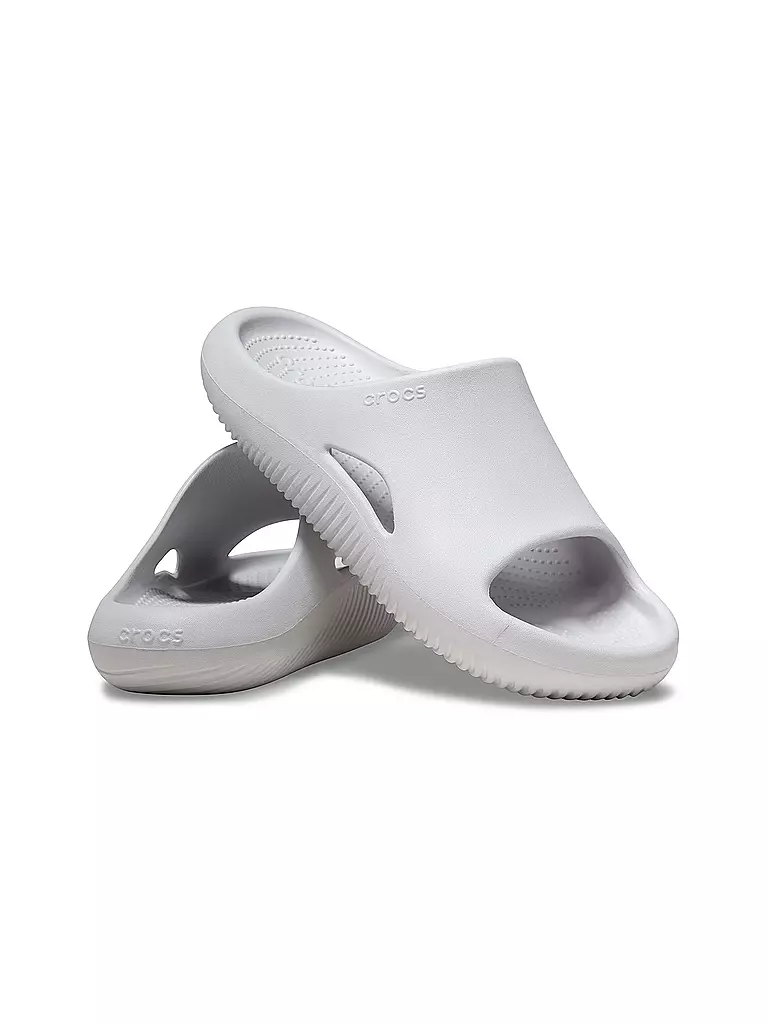 CROCS | Badepantoffeln Mellow Recovery Slide | hellgrau