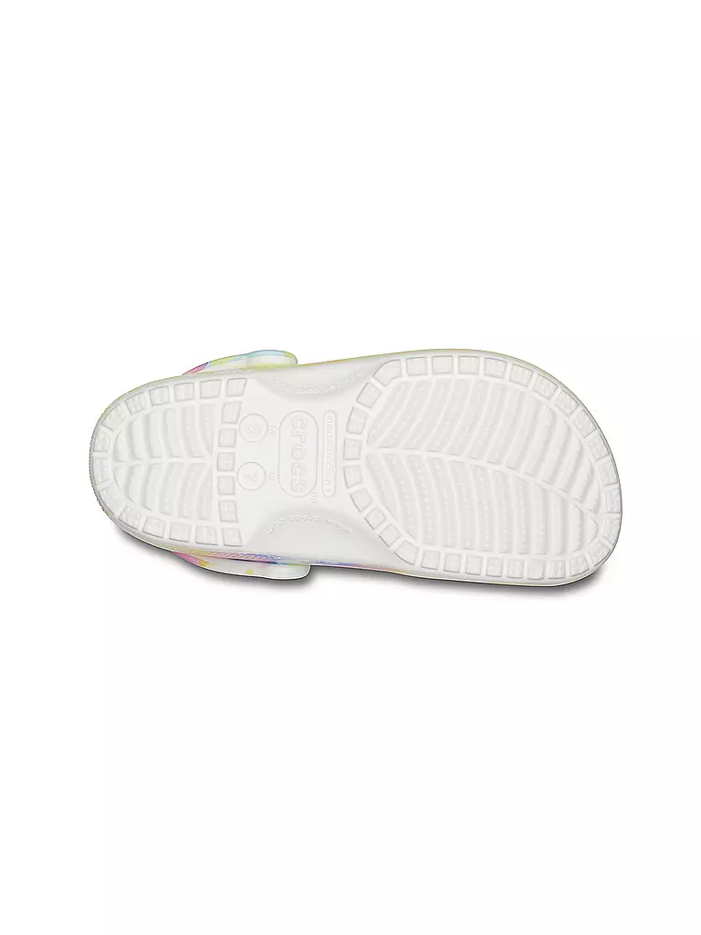 CROCS | Damen Badepantoffeln Tie-Dye Graphic | bunt