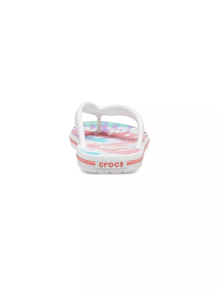 CROCS | Damen Zehentrenner Crocband™ Tie-Dye Flip | bunt