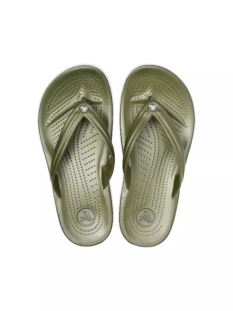 CROCS | Zehentrenner Crocband Flip | grün