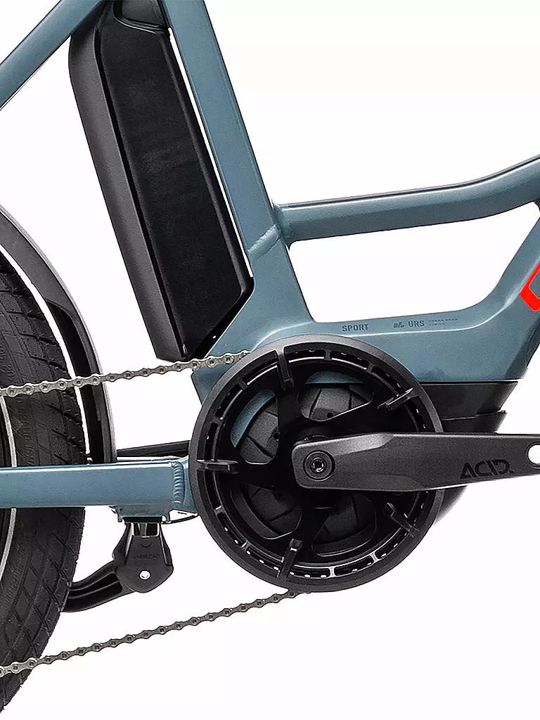 CUBE | Damen E-Klapprad Compact Hybrid Sport | blau