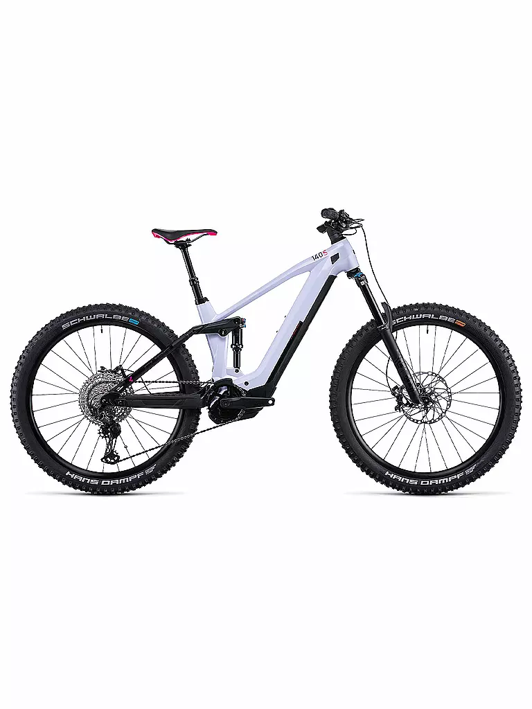 CUBE | Damen E-Mountainbike Stereo Hybrid 140 HPC SL 625 27,5 2022 | hellblau