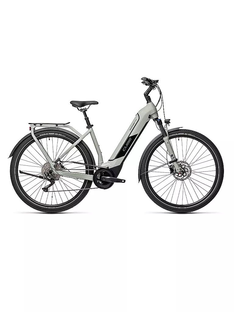 CUBE | Damen E-Trekkingbike 28" Kathmandu Hybrid Pro 625 2021 | grau