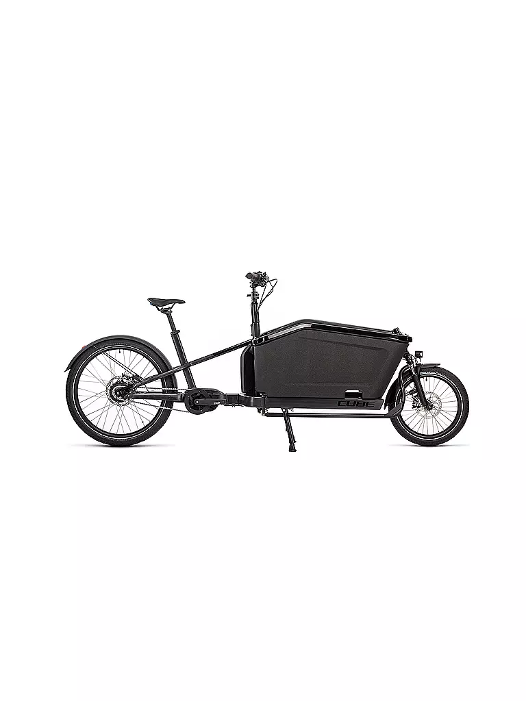 CUBE | E-Lastenrad Cargo Hybrid 2021 | schwarz