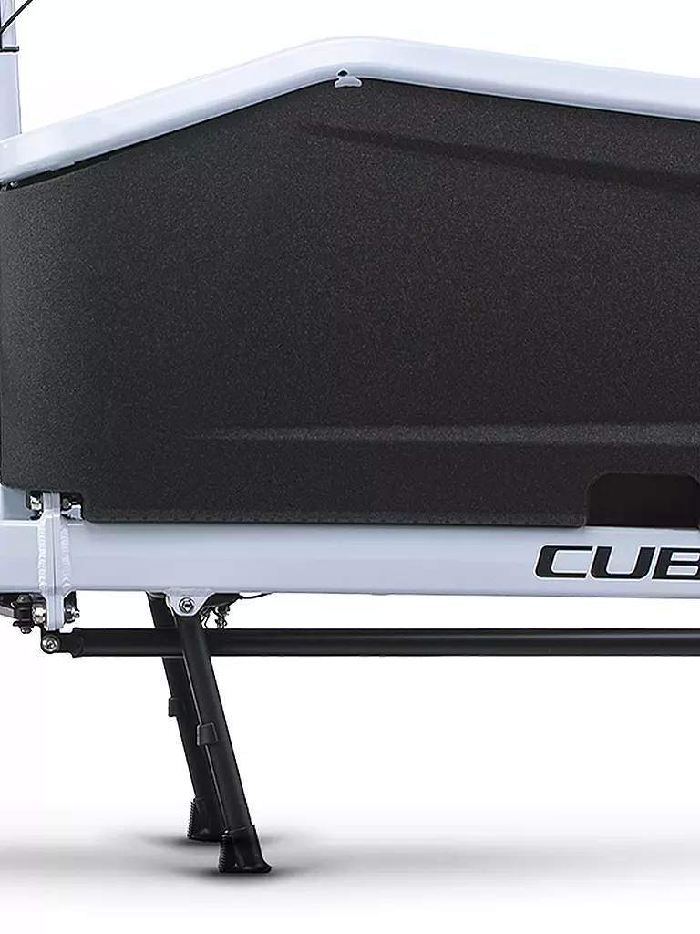 CUBE | E-Lastenrad Cargo Hybrid 500  | weiss