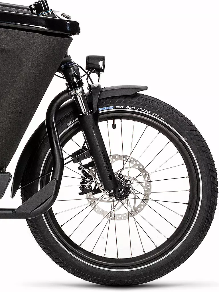 CUBE | E-Lastenrad Cargo Hybrid Dual 2021 | schwarz