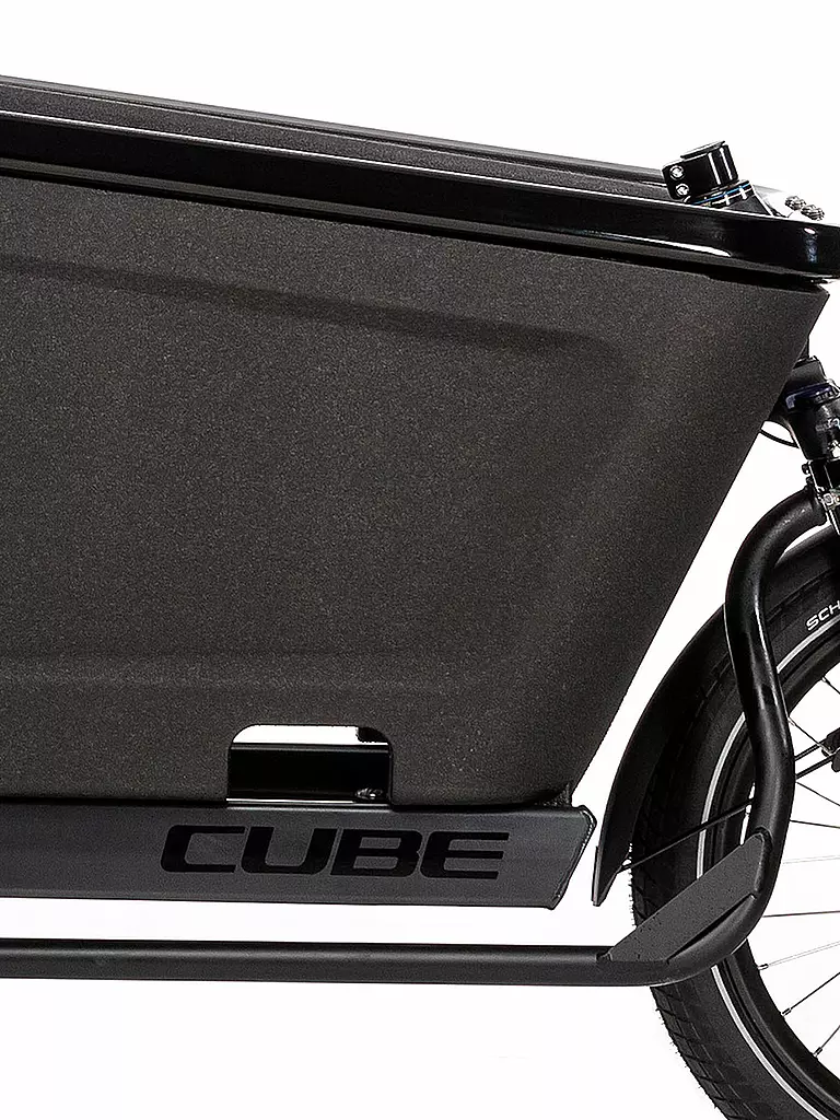 CUBE | E-Lastenrad Cargo Hybrid Dual 2021 | schwarz