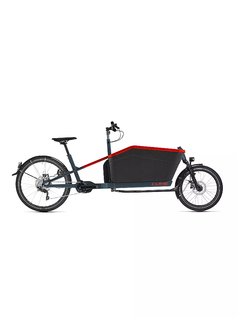 CUBE | E-Lastenrad Cargo Hybrid Sport Dual 2021 | blau