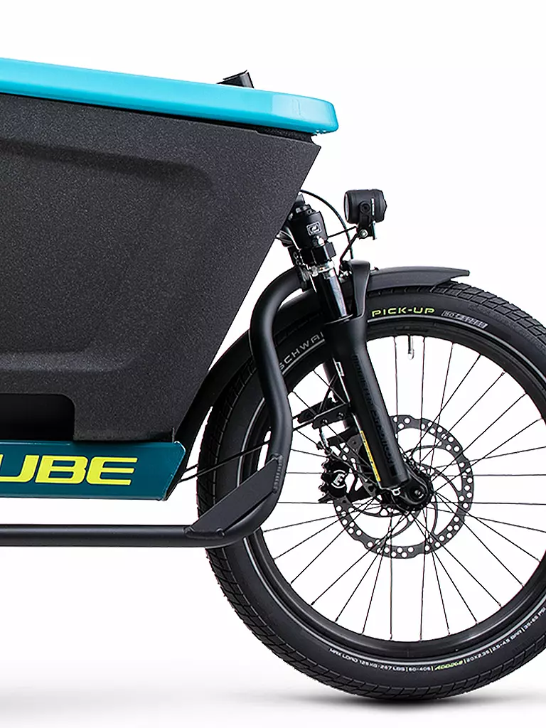 CUBE | E-Lastenrad Cargo Sport Hybrid 500  | blau