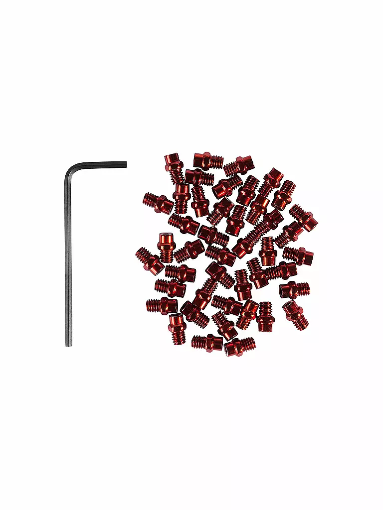 CUBE Fahrradpedal Pins rot