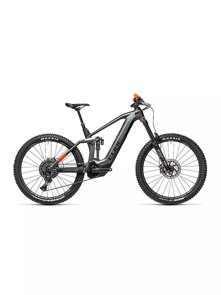 CUBE | Herren E-Mountainbike 27,5" Stereo Hybrid 160 HPC TM 625 2021 | grau
