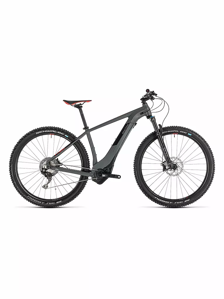 CUBE | Herren E-Mountainbike 27,5"-29" Reaction Hybrid SLT 500 KIOX 2019 | grau