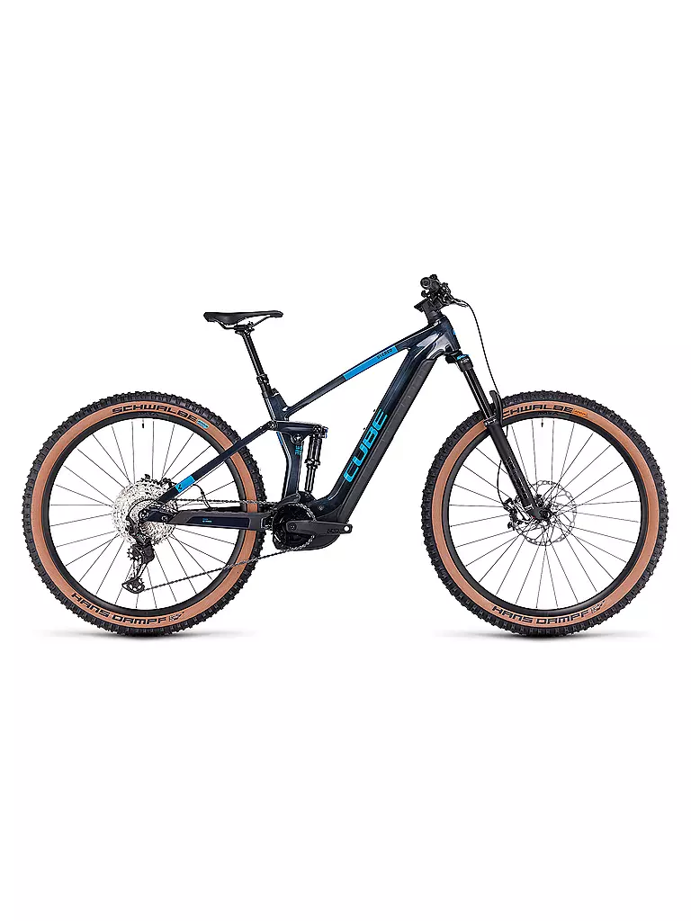 CUBE | Herren E-Mountainbike Stereo Hybrid 140 HPC SLX 750 | dunkelblau