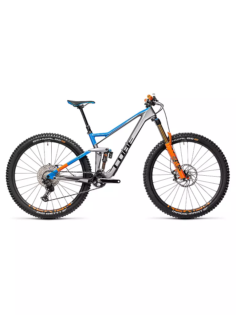 CUBE | Herren Mountainbike 29" Stereo 150 C:62 SL 29 Actionteam 2021 | silber