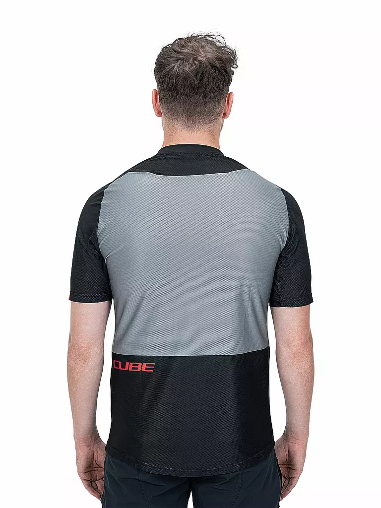 CUBE | Herren Radshirt Edge | schwarz