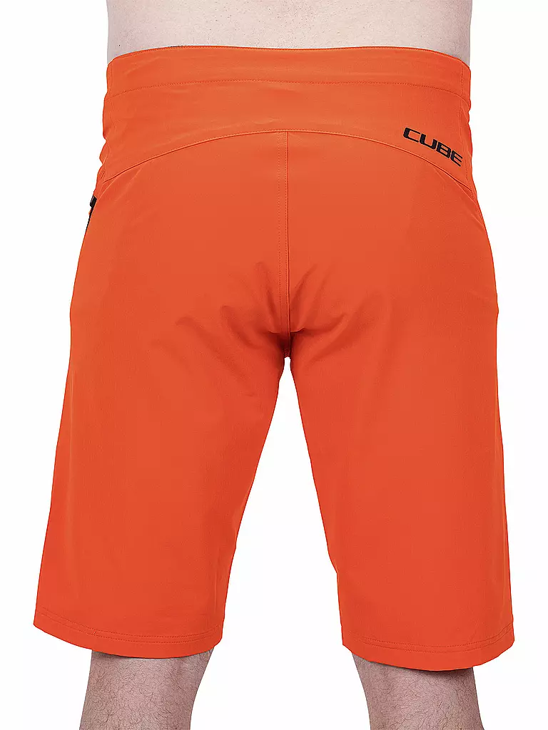 CUBE | Herren Radshort Edge Lightweight | orange