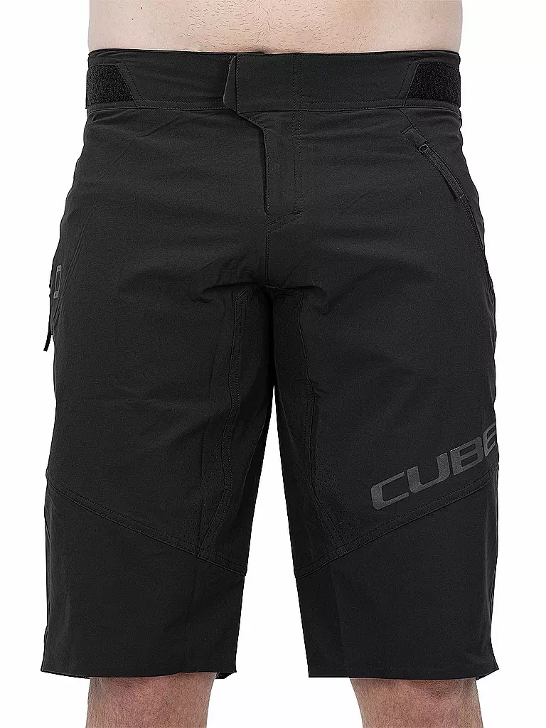 CUBE | Herren Radshort Edge X Actionteam | schwarz