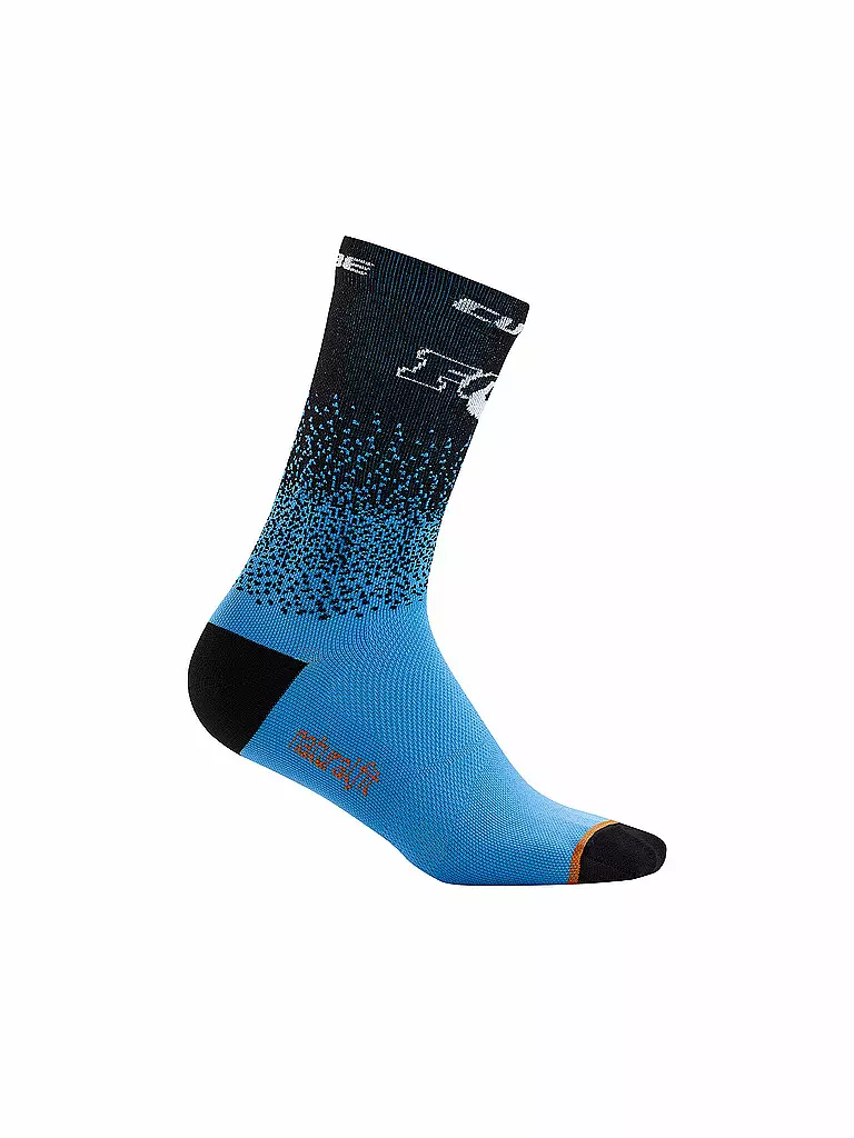 CUBE | Herren Radsocken High Cut X Actionteam | schwarz