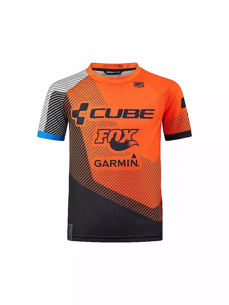 CUBE | Kinder Biketrikot EDGE Action Team | orange