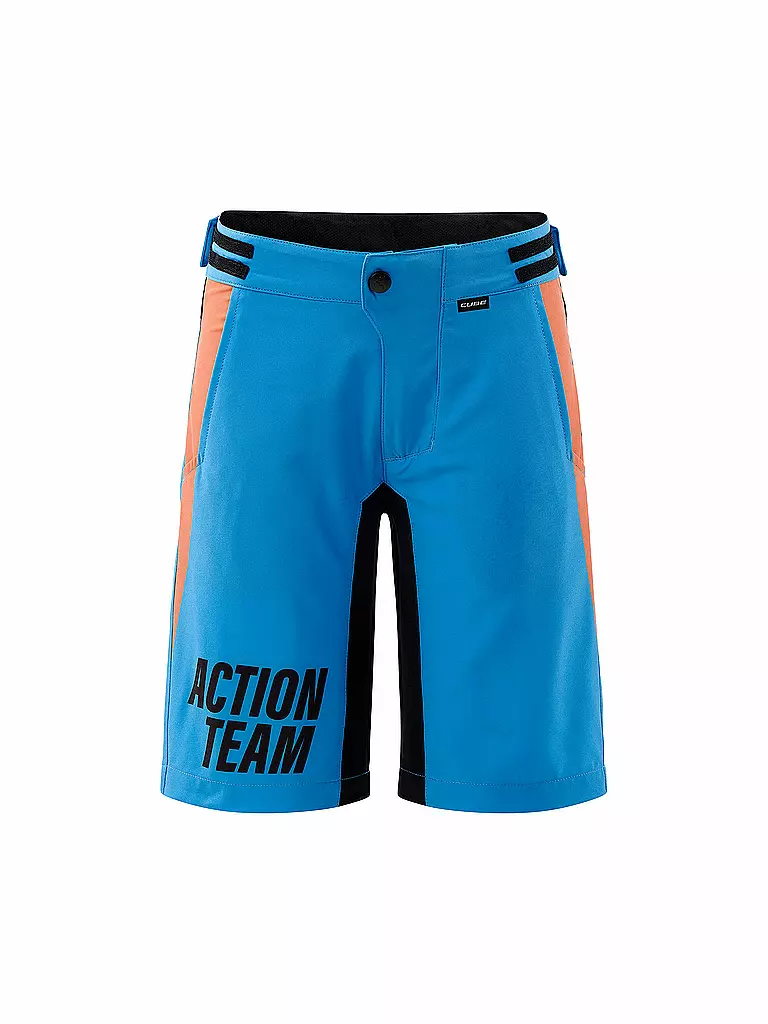 CUBE | Kinder Radshort X Actionteam | blau