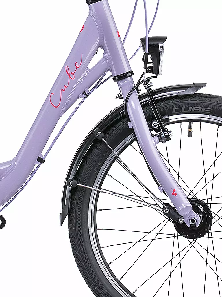 CUBE | Mädchen Fahrrad 20" Ella 200 | lila