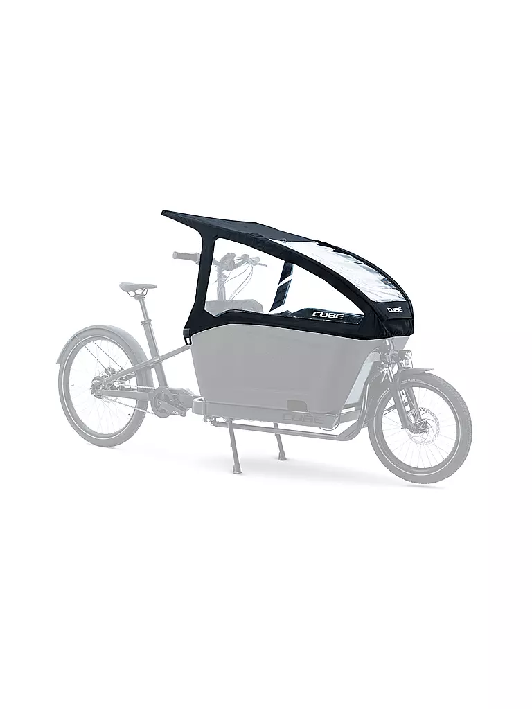 CUBE | Regenverdeck Cargo | schwarz