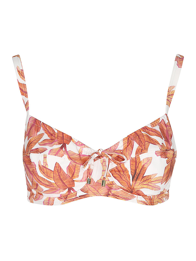 CYELL CYELL Damen Bikinioberteil Palm&Patterns orange | 40F, orange