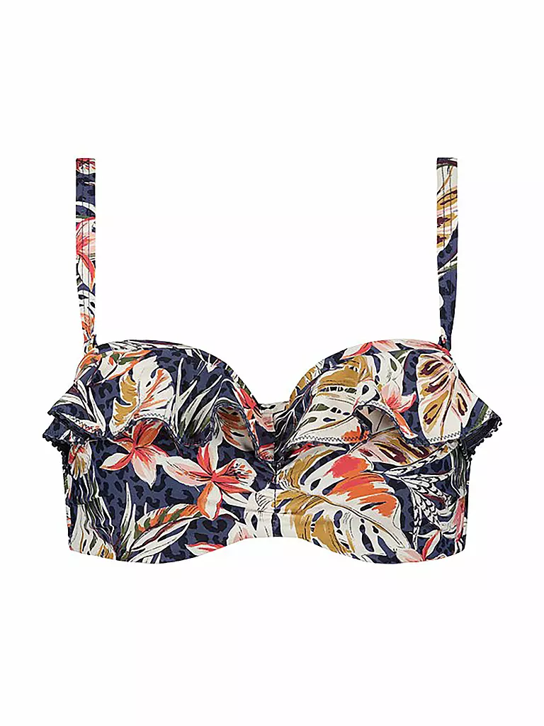 CYELL | Damen Bikinioberteil Botanic Beauty | schwarz