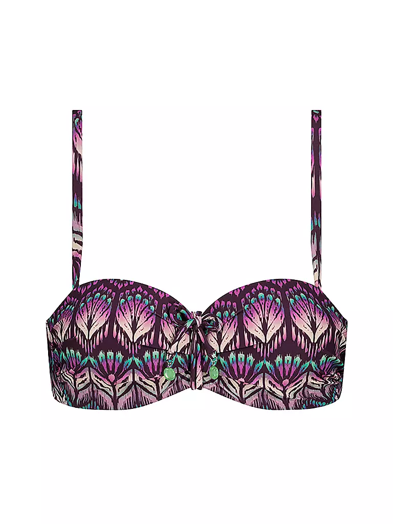 CYELL | Damen Bikinioberteil Peacock | lila