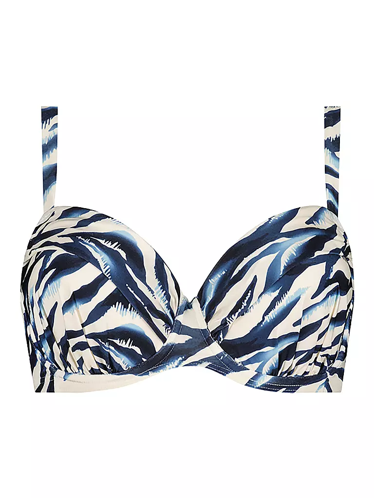 CYELL | Damen Bikinioberteil Wavy Water | blau