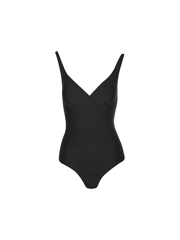 darling harbour DARLING HARBOUR Damen Badeanzug V-Neck schwarz | 40, schwarz