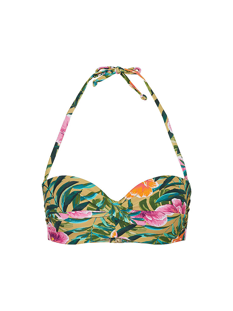 darling harbour DARLING HARBOUR Damen Bikinioberteil Twisted grün | 38C, grün