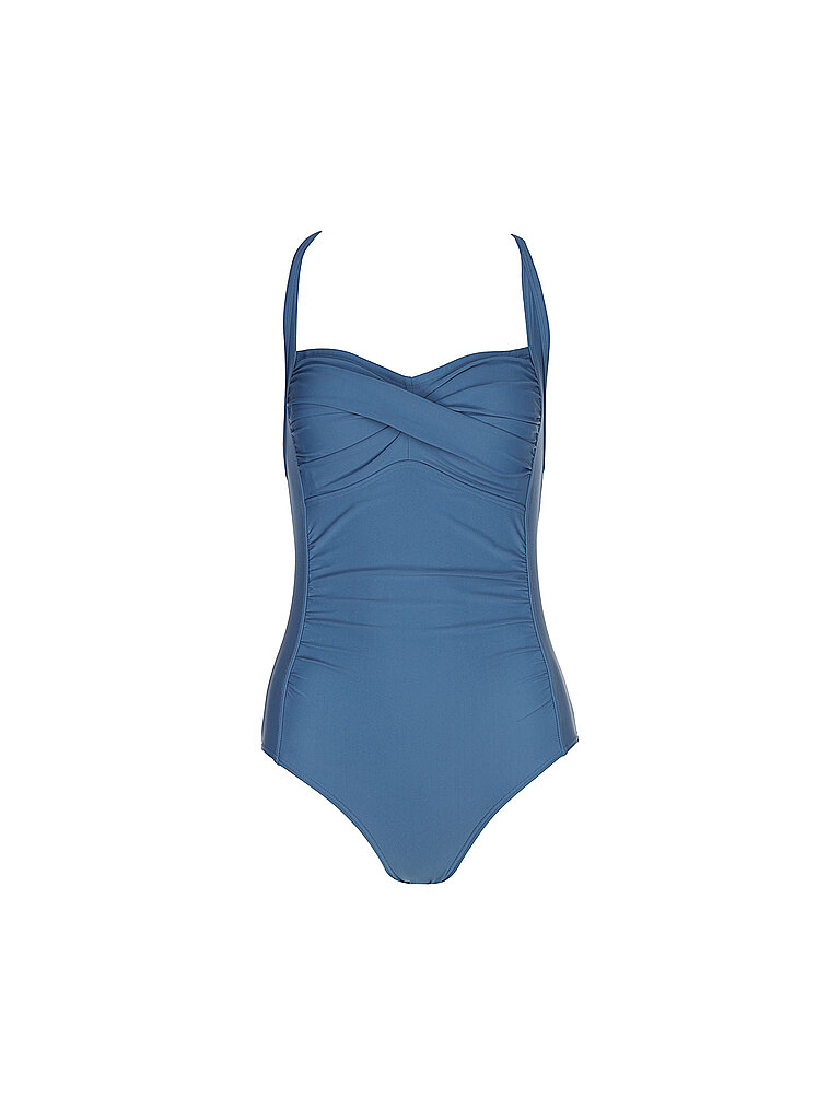 darling harbour DARLING HARBOUR Damen Badeanzug Wrapped dunkelblau | 36, dunkelblau