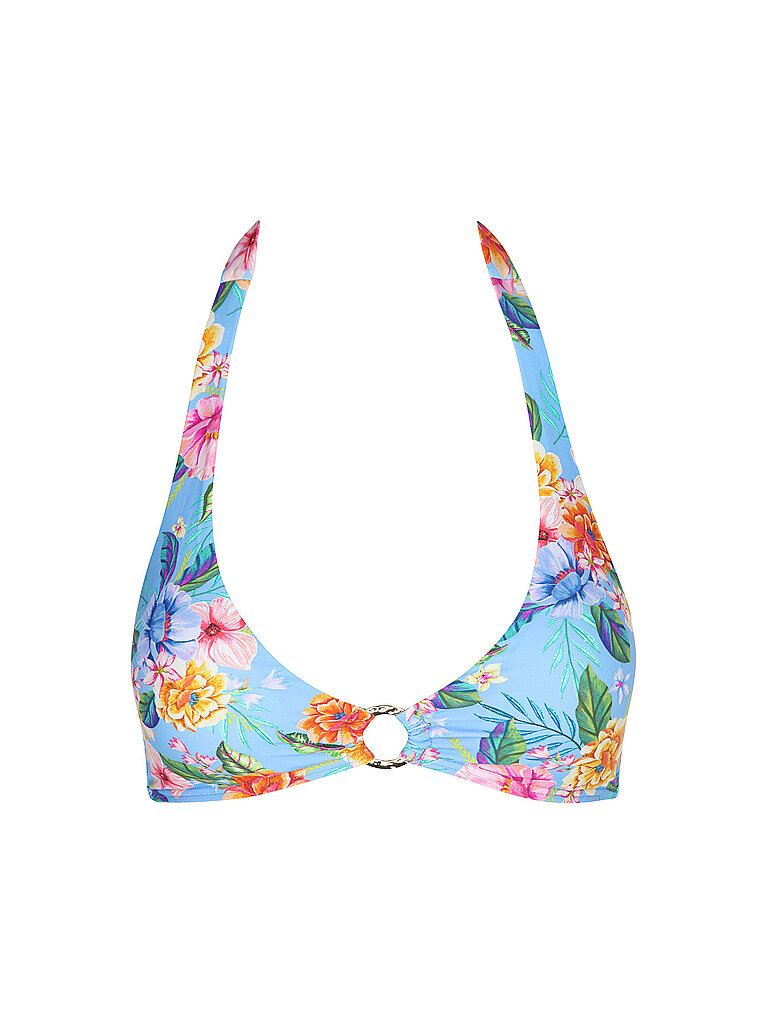 darling harbour DARLING HARBOUR Damen Bikinioberteil Neckholder Top Ring bunt | 36, bunt