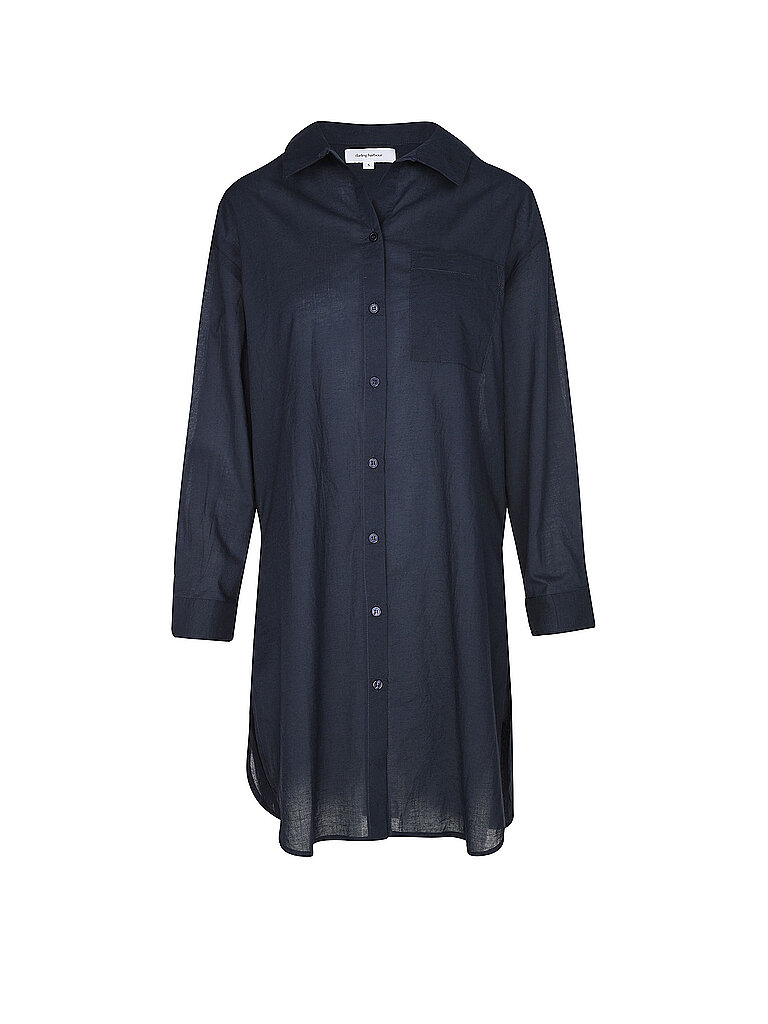 darling harbour DARLING HARBOUR Damen Hemdbluse Marseille dunkelblau | M, dunkelblau