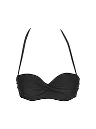 DARLING HARBOUR | Damen Bikinioberteil Twisted | schwarz