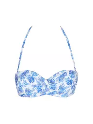 DARLING HARBOUR | Damen Bikinioberteil Twisted | blau