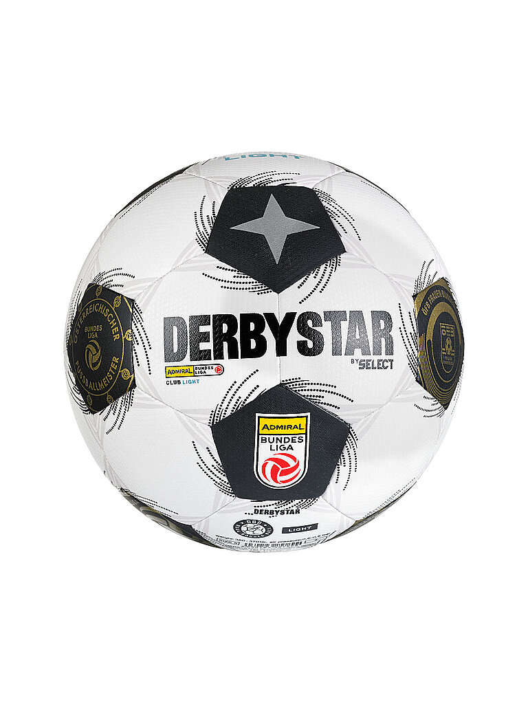 Derbystar DERBYSTAR Fußball Trainingsball ÖFBL Club Light v26 (350g) weiss | 4, weiss
