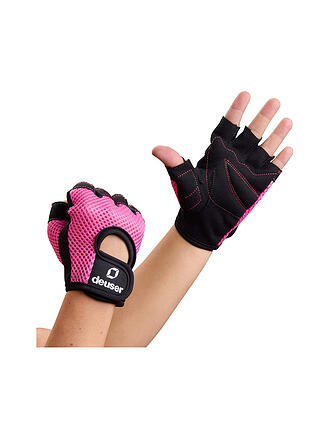 DEUSER | Damen Fitnesshandschuhe Pink Lady
