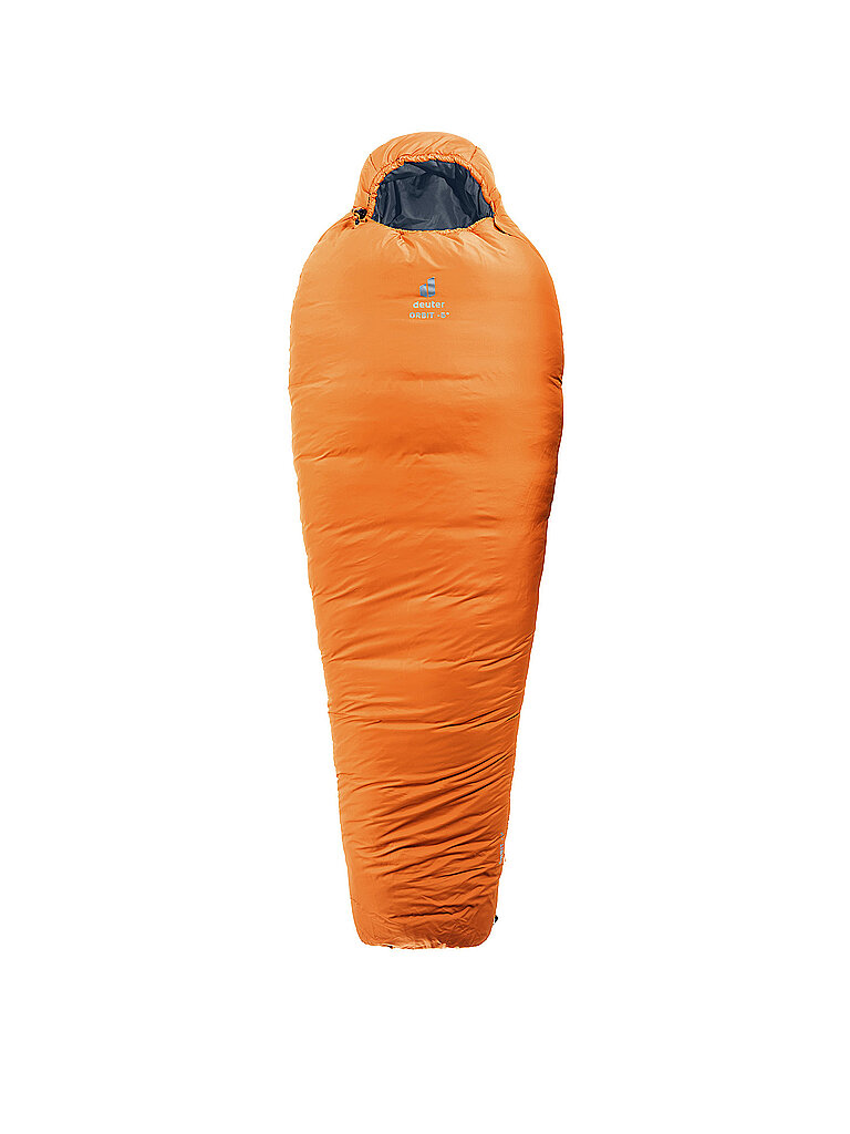 Deuter DEUTER Kunstfaserschlafsack Orbit -5° L orange, orange
