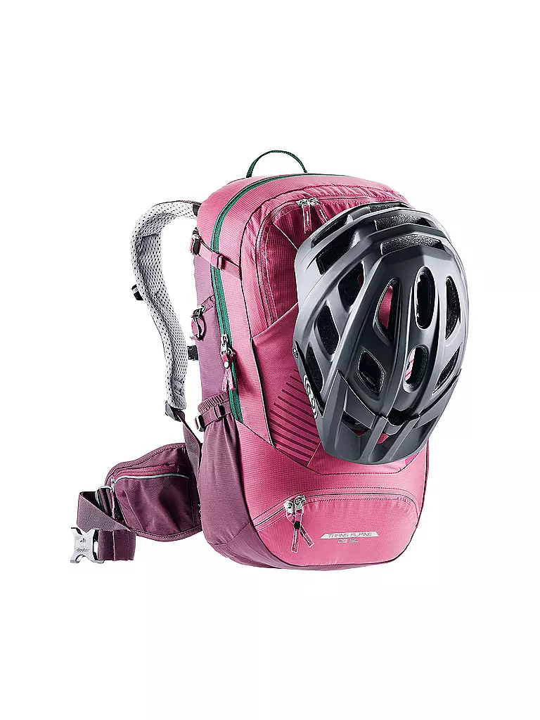 DEUTER | Damen Fahrrad Rucksack Trans Alpine 28 SL | rot