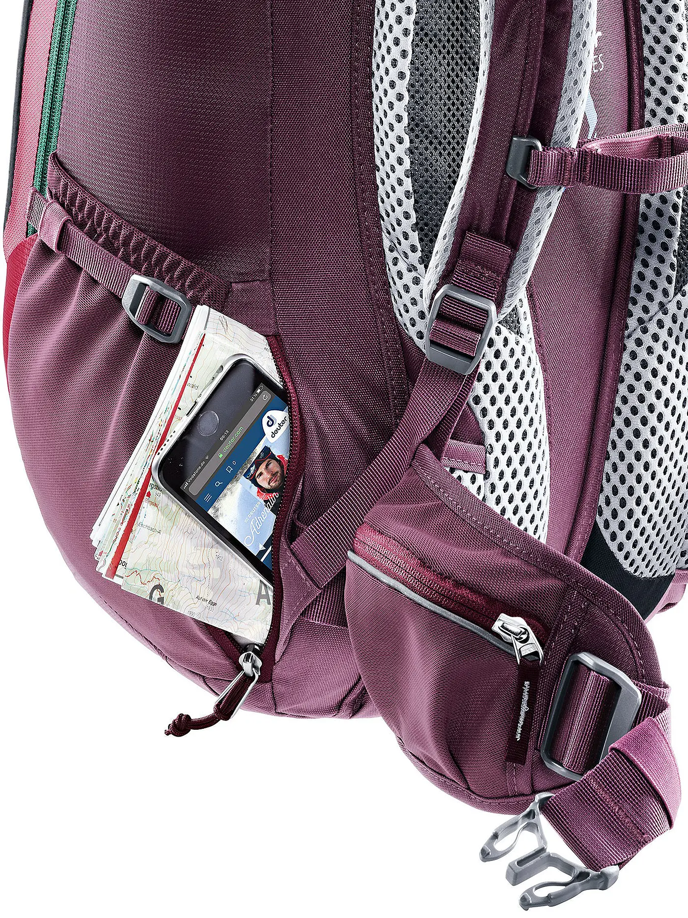 DEUTER | Damen Fahrrad Rucksack Trans Alpine 28 SL | rot