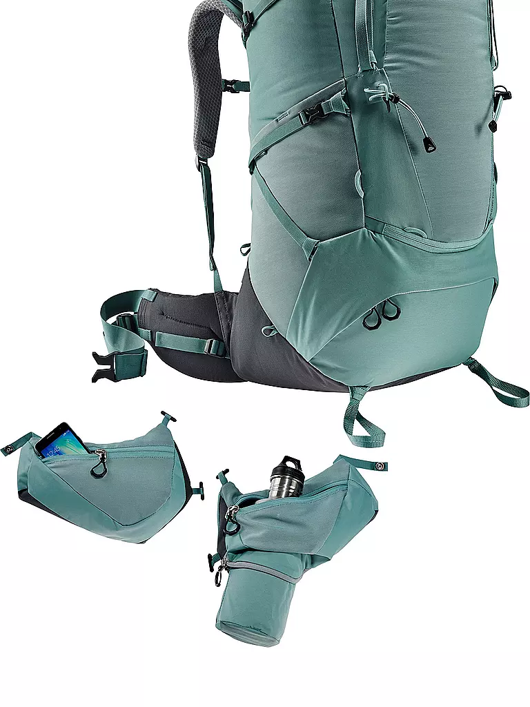 DEUTER | Damen Trekkingrucksack Aircontact Core 55+10 SL | grau