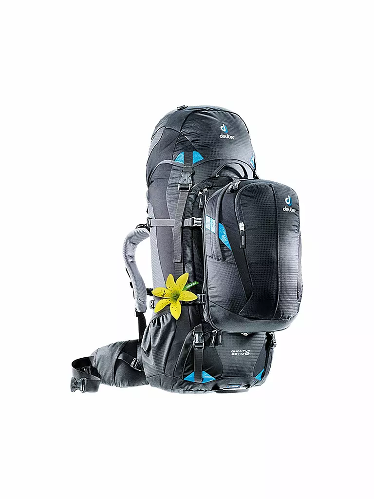 DEUTER | Trekkingrucksack Quantum 60+10L SL | schwarz