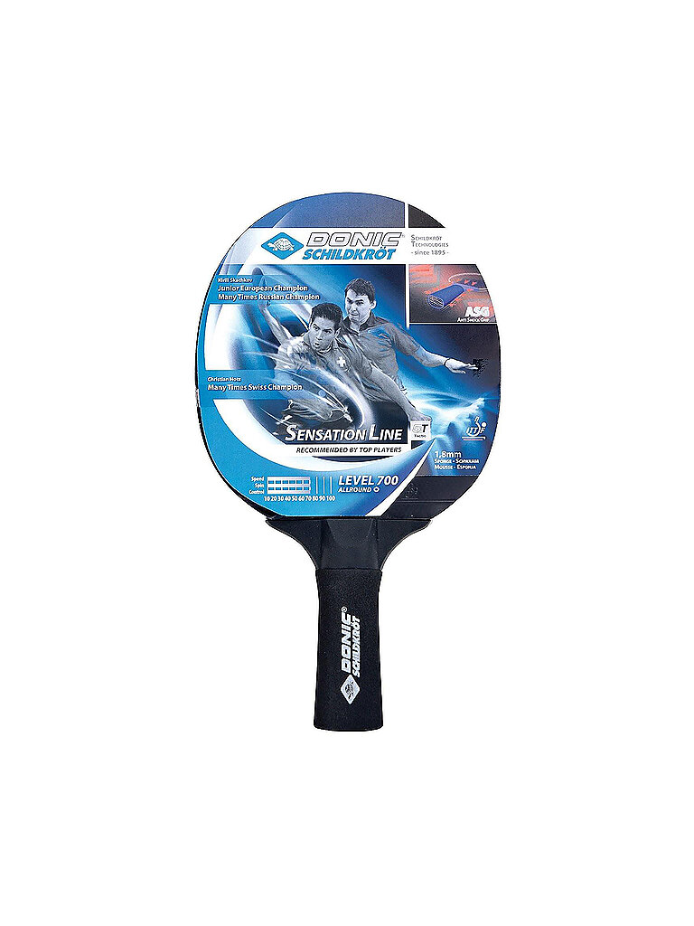 DONIC SCHILDKRÖT DONIC SCHILDKRÖT Tischtennisschläger Sensation 700 blau, blau