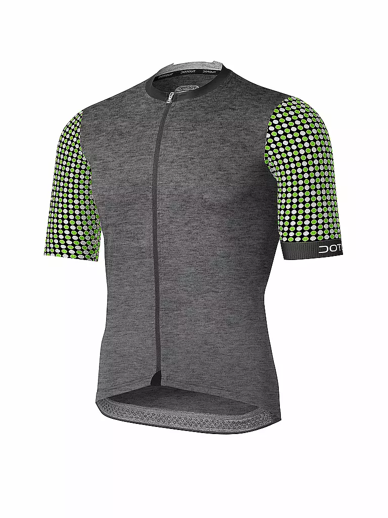 DOTOUT | Herren Rad Trikot Check | grau