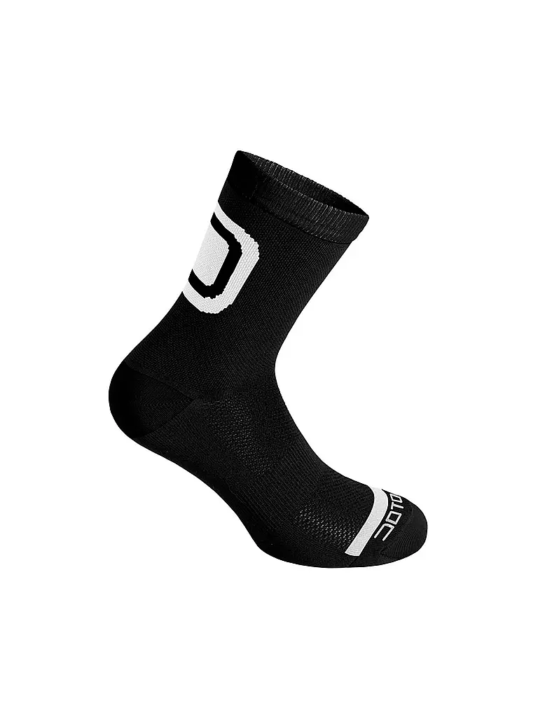 DOTOUT | Herren Radsocken Logo | schwarz