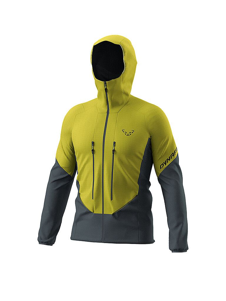 DYNAFIT Herren Touren Softshelljacke Blacklight Hoodie gold | L