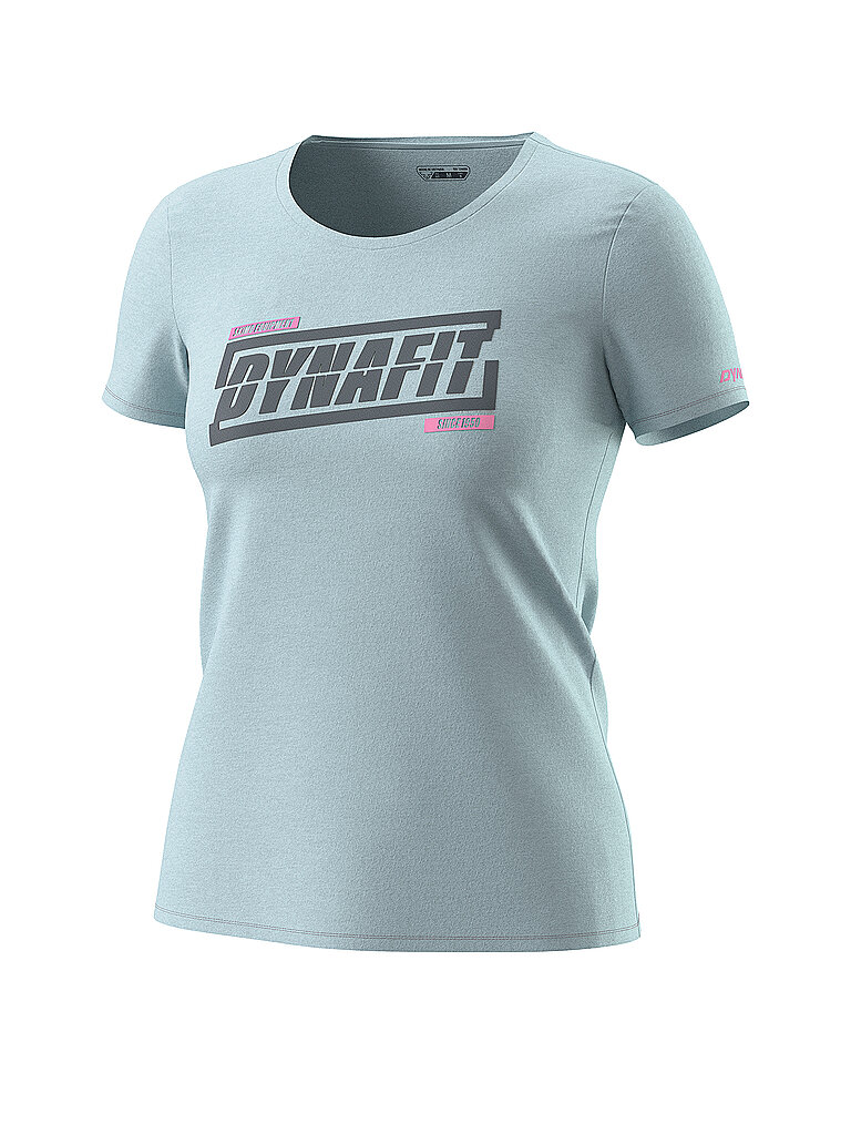 DYNAFIT Damen Tourenshirt Graphic hellblau | 40